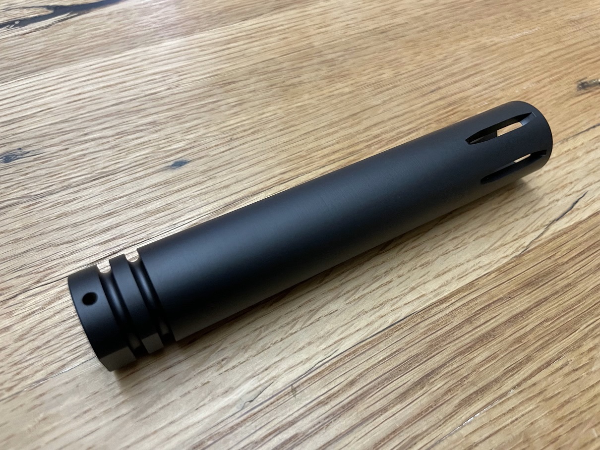 Talion 30 caliber pin and weld muzzle brake