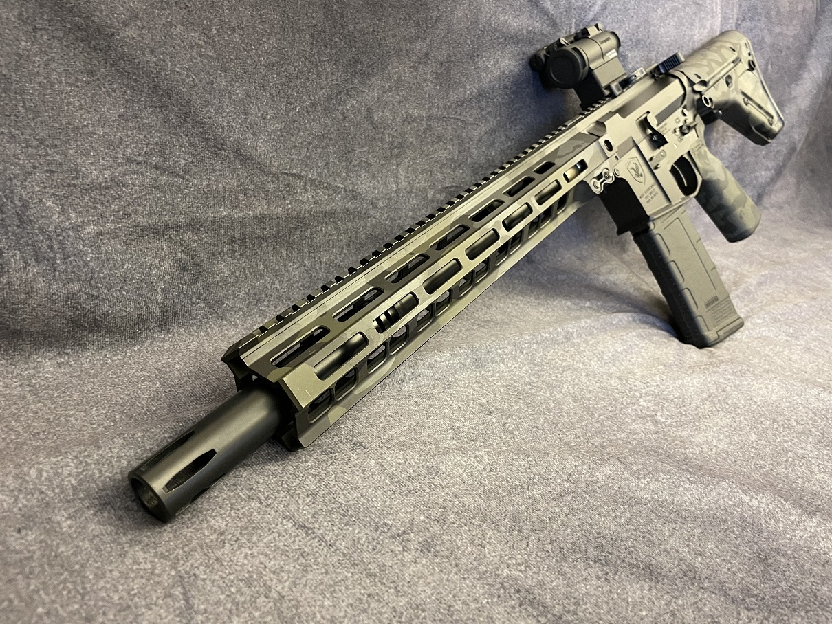 Talion pinned 300 blackout build with new muzzle device for ATF compliance